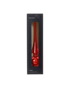 Piek glas 26 cm glans, kerstrood