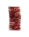 Lametta slinger, diameter 7 cm, lengte 270 cm, kerstrood