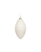 Pegel foam met glitter, wolwit