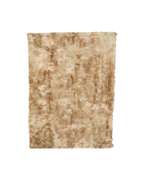 Plaid faux fur, beige